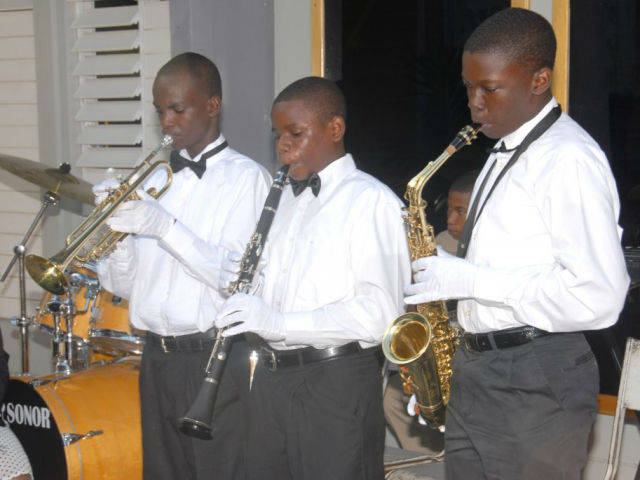 Holland High School, in Trelawny received the sum of $813,300 from the CHASE Fund to purchase equipment for its Music Department and establish a school band, in 2008.