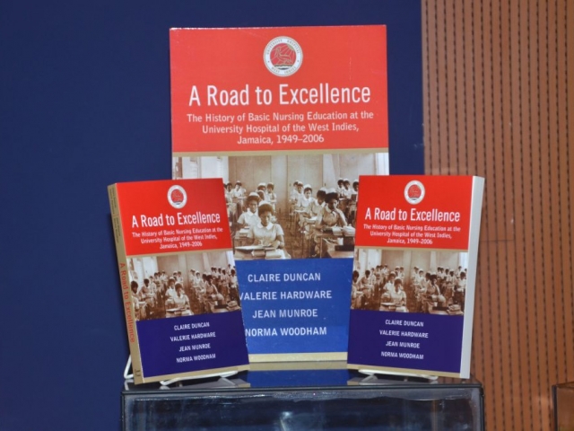 ‘A Road to Excellence: A History of Basic Nursing Education at the UHWI’ which documents the establishment and evolution of the University Hospital School of Nursing, was launched at the UHWI on November 2, 2017.  CHASE supported the publication of the book with an award of $1,055,300