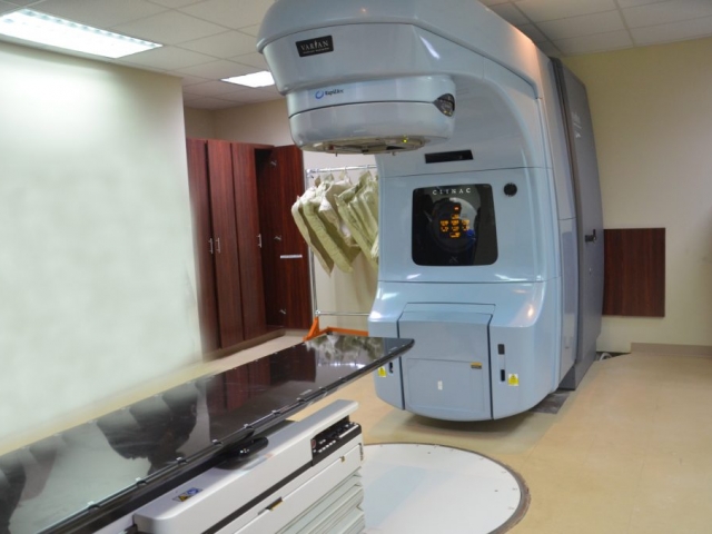 The CHASE Fund collaborated with the National Health Fund and the Tourism Enhancement Fund to establish a National Cancer Treatment Centre at the Cornwall Regional Hospital. The Centre, which was officially opened on November 24, 2017, houses the linear accelerator machine (pictured), which delivers high-energy radiation to shrink tumors and kill cancer cells.