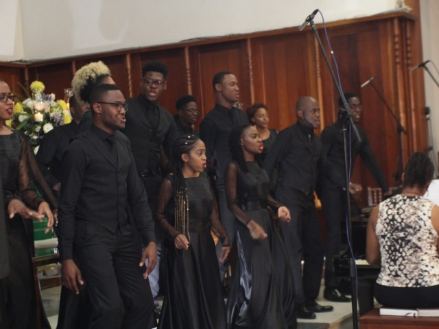 Jamaica Youth Chorale perform at the CHASE Fund 15th Anniversary Concert held at the University Chapel on July 1, 2018.